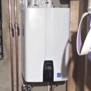 Navien NPE-240 98% Efficiency Tankless Water Heater Installation in Naperville, IL
